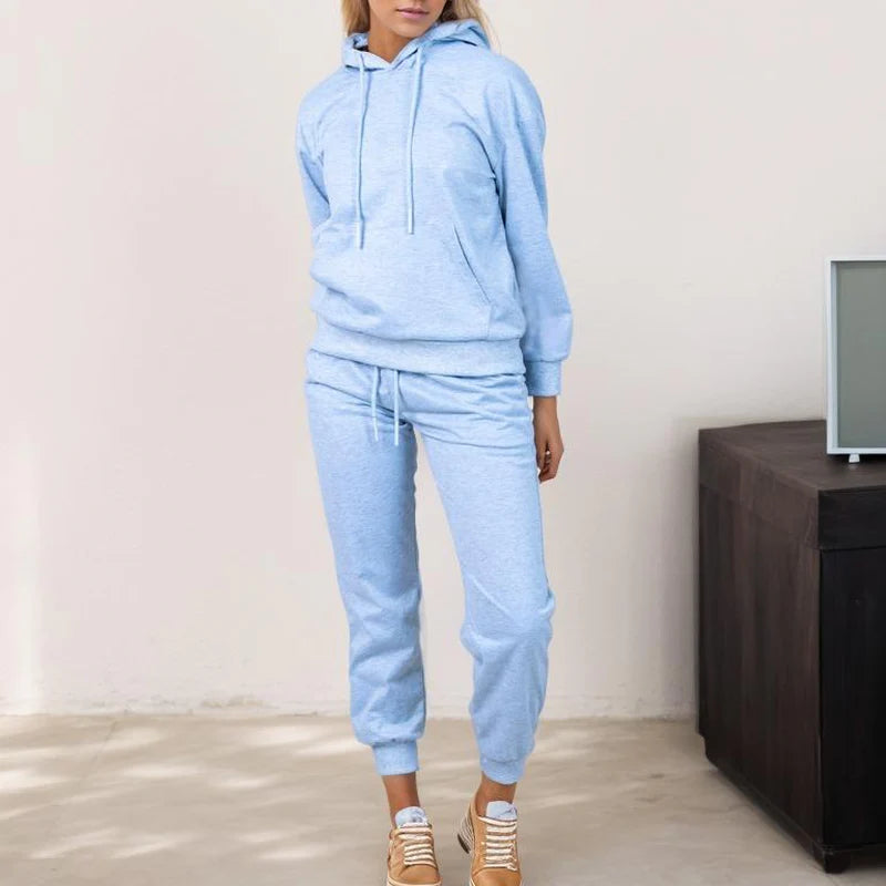 Long sleeve hoodie set