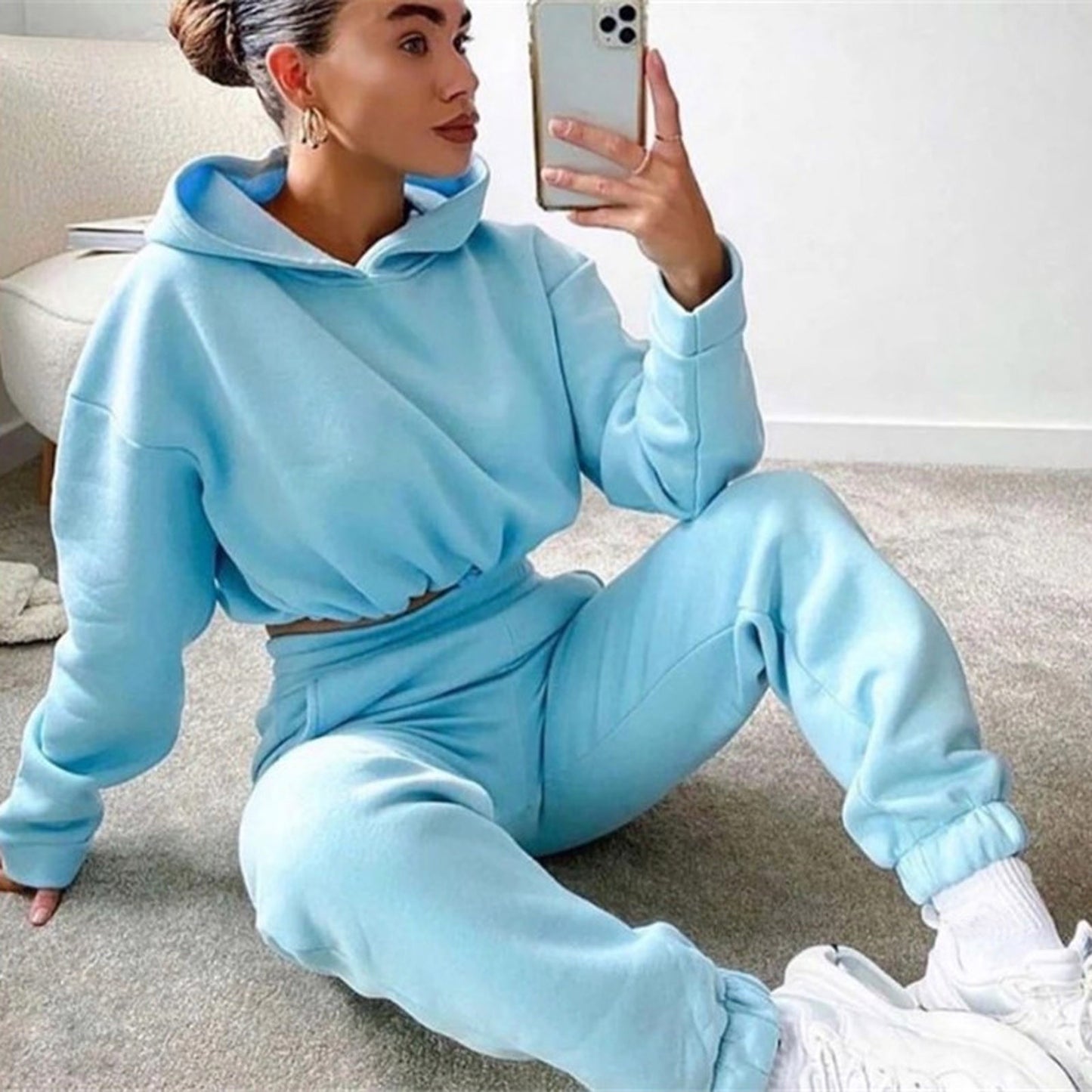 Long sleeve jogging sets