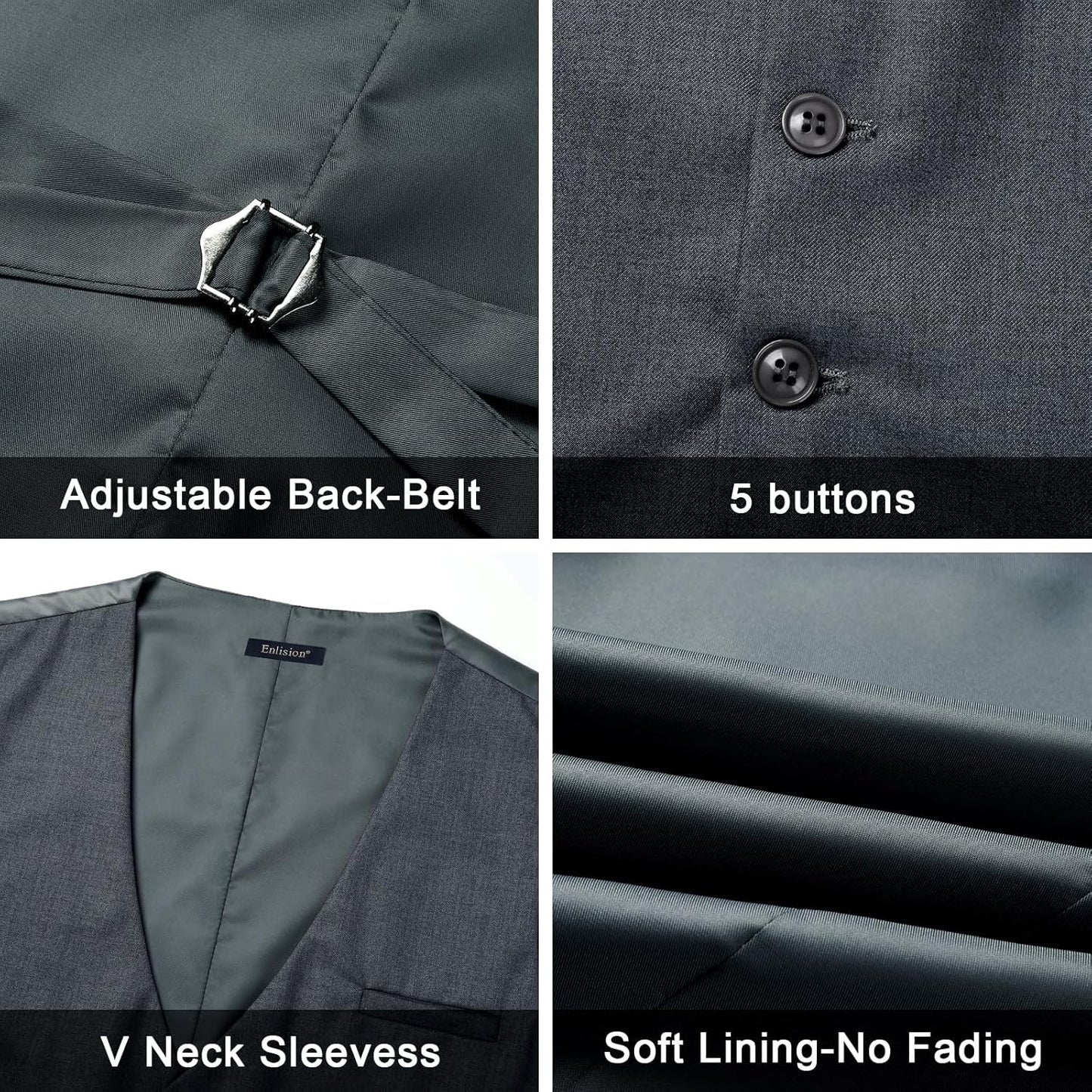 Formal suit vest