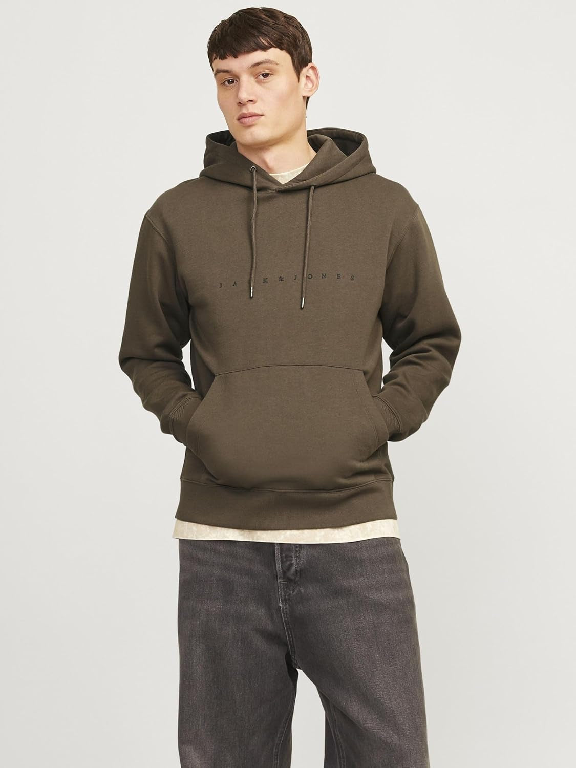 JACK & JONES Male Kapuzenpullover Logo Kapuzenpullover