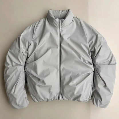 Double Zipper down Jacket