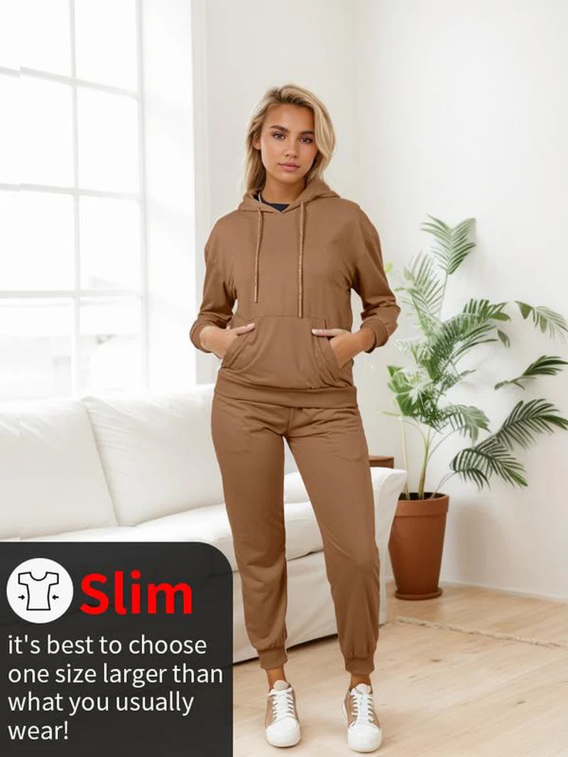 Long sleeve hoodie set